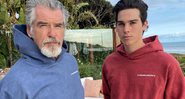 Paris deixou os internautas surpresos ao publicar uma foto ao lado do pai nas redes sociais - Reprodução/Instagram