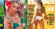 Grazi Massafera é 2ª ex-BBB que mais vendeu Playboy - Foto: Reprodução/ Instagram@massafera e Divulgação