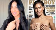 Simaria apareceu em capa falsa da revista Playboy - Foto: Reprodução/ Instagram@simaria e @playboy_fake