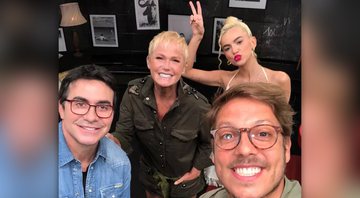 Fábio Porchat, Xuxa, Manu Gavassi e padre Fábio de Melo - Reprodução/Instagram