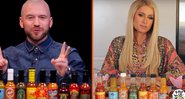 Paris Hilton prova molhos de pimenta no show de Sean Evans - Reprodução/YouTube / First We Feast