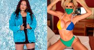 Priscila Beatrice e Sâmella Vinter ficaram de fora da final do Miss Bumbum - Foto: Reprodução/ Instagram@priscila.beatrice e @samella_vinter0