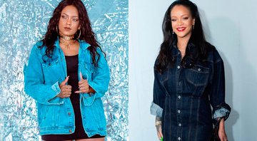 Sósia de Rihanna, Priscila Beatrice (à esquerda) quer o apoio da cantora no Miss Bumbum - Foto: Reprodução/ Instagram@priscila.beatrice e @badgalriri