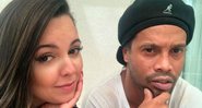 Ex diz que Ronaldinho escreveu música para ela na prisão - Foto: Reprodução/ Instagram