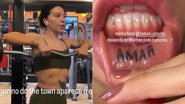 Priscilla mostrou tatuagem na parte de dentro do lábio inferior - Foto: Reprodução/ Instagram@_apriscilla_