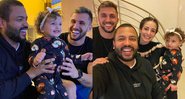 Arthur visita Projota e conhece a filha do amigo - Foto: Reprodução / Instagram @projota