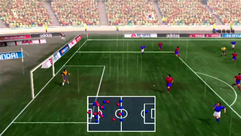 Curiosidade aleatória, na versão de PS2 do FIFA 2002 os