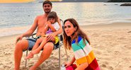 Rafa Vitti e Tatá Werneck com a filha, Clara Maria, em registro no Instagram - Foto: Reprodução/ Instagram@tatawerneck