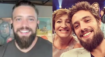 Rafael Cardoso comenta sobre sua relação com a sogra Sônia Bridi - Foto: Reprodução / TV Globo / Instagram @rafaelcardoso9