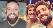 Rafael Cardoso comenta sobre sua relação com a sogra Sônia Bridi - Foto: Reprodução / TV Globo / Instagram @rafaelcardoso9