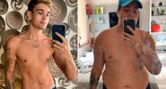 Rafa Almeida eliminou 75 kg e impressionou ao mostrar antes e depois de bariátrica - Foto: Reprodução/ Instagram@euraalmeida
