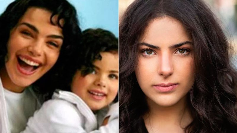 Rafaela Romolo fez Ana Paula Arósio criança em comercial nos anos 2000 - Foto: Reprodução e Instagram@rafaelaromolo_