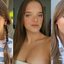 Rafaella Justus antes das rinoplastias, após o primeiro procedimento e atualmente