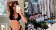 Rafa Kalimann posou de lingerie e mostrou vista do banheiro - Foto: Reprodução/ Instagram@rafakalimann