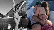 Rafa Kalimann mostrou passeio de lancha com o marido e a filha