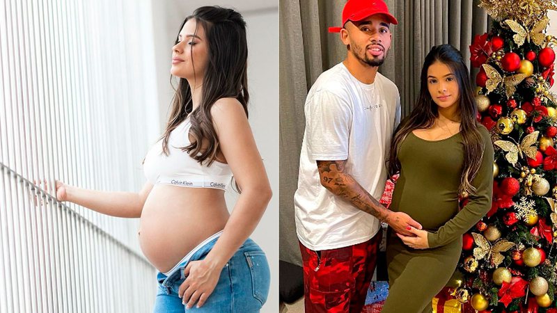 Raiane Lima mostrou barriga de grávida e ganhou declaração de Gabriel Jesus - Foto: Reprodução/ Instagram@raianelima8
