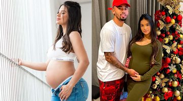 Raiane Lima mostrou barriga de grávida e ganhou declaração de Gabriel Jesus - Foto: Reprodução/ Instagram@raianelima8