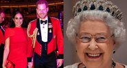 Rainha Elizabeth é pressionada para negar batizado - Foto: Reprodução / Instagram @theroyalfamily @sussexroyal