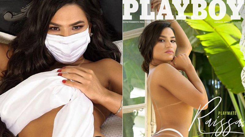 Raissa Barbosa aparece sem mácara em nova capa da Playboy - Foto: Divulgação