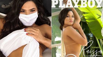 Raissa Barbosa aparece sem mácara em nova capa da Playboy - Foto: Divulgação