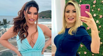 Raissa Barbosa substitui Andressa Urach e é a nova embaixadora do Miss Bumbum - Foto: Reprodução/ Instagram@raissabarbosaoficial e @andressaurachoficial