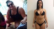Raíssa Souza chegou a pesar mais de 100 quilos - Foto: Arquivo pessoal