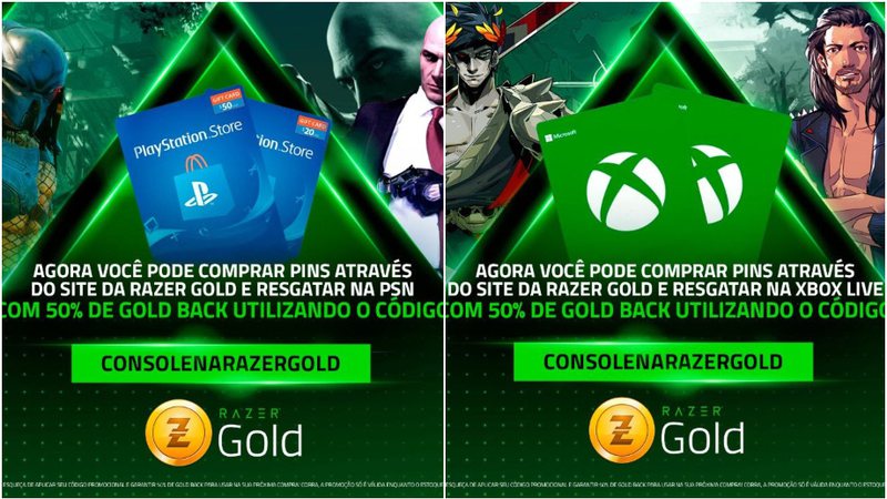 Razer Gold entra para o mercado de consoles e já vem com promoção - Foto: Reprodução