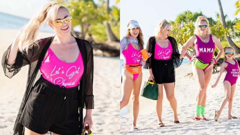 Rebel Wilson curte praia com suas irmãs - Foto: Reprodução / Instagram