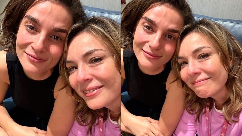Priscila Sztejnman e Regiane Alves viralizaram após beijo de Clara e Helena em “Vai na fé” - Foto: Reprodução/ Instagram@regianealves