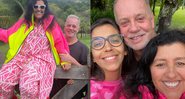 Regina e Luiz moram em sítios na região serrana do Rio de Janeiro - Foto: Reprodução / Instagram @reginacase