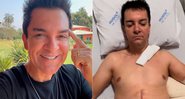 Regis Danese postou vídeo no hospital para agradecer fãs - Foto: Reprodução/ Instagram@rdaneseoficial