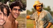 Alejandro Claveaux presta homenagem a Renato Góes por seu trabalho em Pantanal - Foto: Reprodução / Instagram / Globo