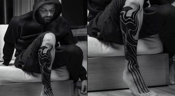 O cantor e sua nova tatuagem - Reprodução/Instagram@ricky_martin