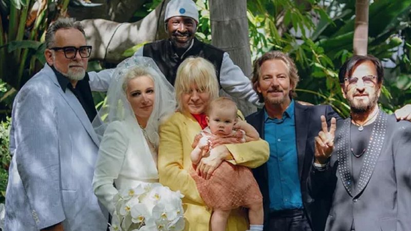 Filho de Ringo Starr se casou nesta semana - Foto: Reprodução/Instagram