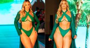 Vídeo de desfile de Riss viralizou após ela ser chamada de obesa - Foto: Reprodução/ Instagram@realitywithriss