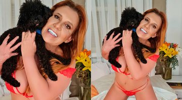 Rita Cadillac posou de lingerie ousada e ganhou elogios na web - Foto: Reprodução/ Instagram@ritacadillac