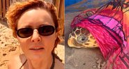 Rita Guedes mostrou ajuda a tartaruga marinha - Foto: Reprodução/ Instagram