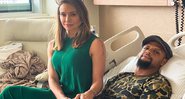 Jogador Felipe Melo e sua mulher, Roberta Nagel - Reprodução/Instagram