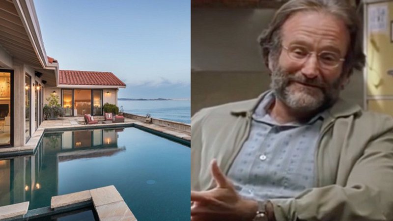 Robin Williams foi encontrado morto na residência em 2014 - Reprodução/Compass