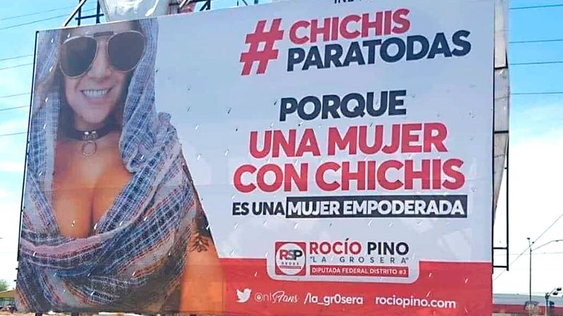 Rocío Pino se candidatou a Deputada Federal de Sonora, no México - Foto: Reprodução/ Twitter