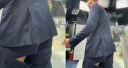 Apresentador revelou, nesta semana, que precisou pular de uma varanda para poder ir trabalhar - Foto: Reprodução / Instagram @rodrigobocardi