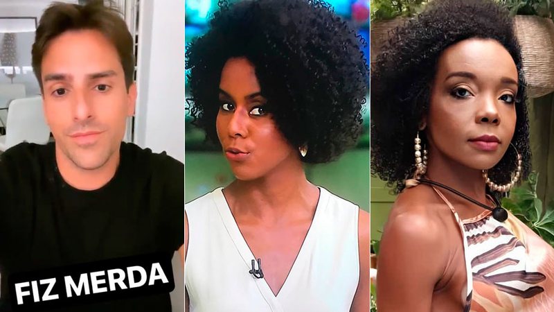 Rodrigo Branco se desculpou na web após fazer comentários considerados racistas sobre Maju Coutinho e Thelma Assis - Foto: Reprodução/ Instagram