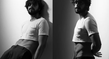 Rodrigo usou famosa blusa, muito usada durante os anos 80 e 90 - Foto: Reprodução / Instagram @simasrodrigo