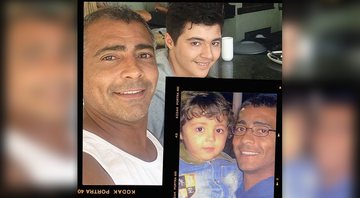 Romário e o filho, Raphael - Reprodução/Instagram@romariofaria