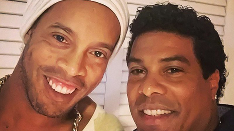 Ronaldinho Gaúcho e Assis, que ficaram presos no Paraguai - Reprodução/Instagram