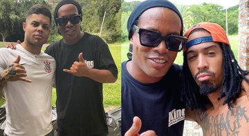 Ronaldinho proibiu o uso de celulares durante a festa - Reprodução/Instagram