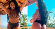 Rosiane Pinheiro ostentou corpo natural aos 50 anos em vídeo sem filtro - Foto: Reprodução/ Instagram@rosianepinheiro