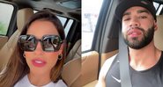 Ex-casal aparece em carros similares - Reprodução/Instagram