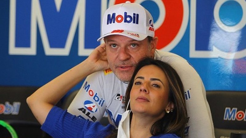 Rubens Barrichello e Paloma Tocci - Foto: Reprodução / Instagram @rubarrichello