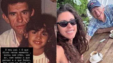 Ana Minatti se despediu do pai, Rui Rezende, nas redes sociais
